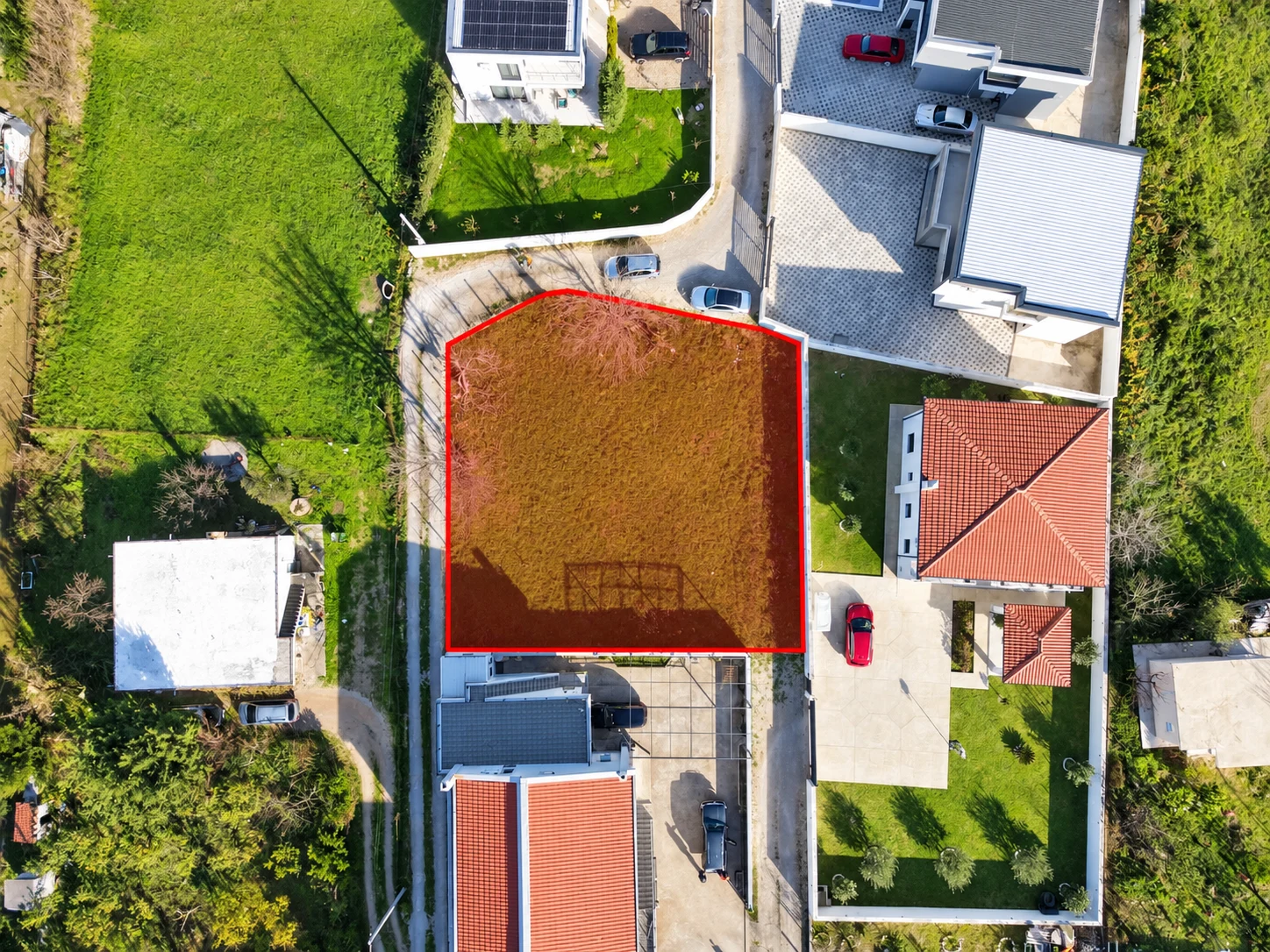 Naše Polje plot in the Polje district of Bar